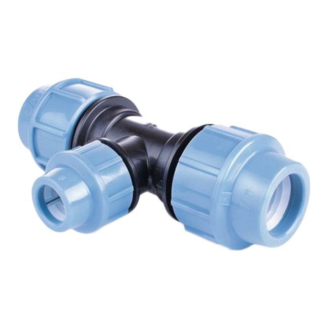 Pipelife PE-reduktions-T-stykke 90° 40 x 25 x 40 mm