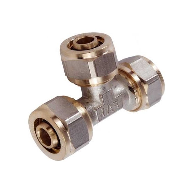 PEX-triplekobling Idmar Group 16 x 16 x 16 mm