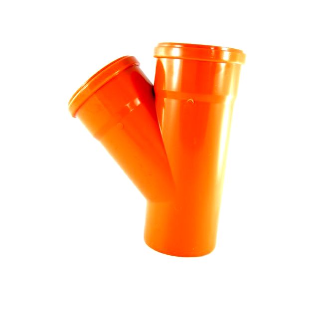 Pipelife 45° grenrør 160 / 160 mm