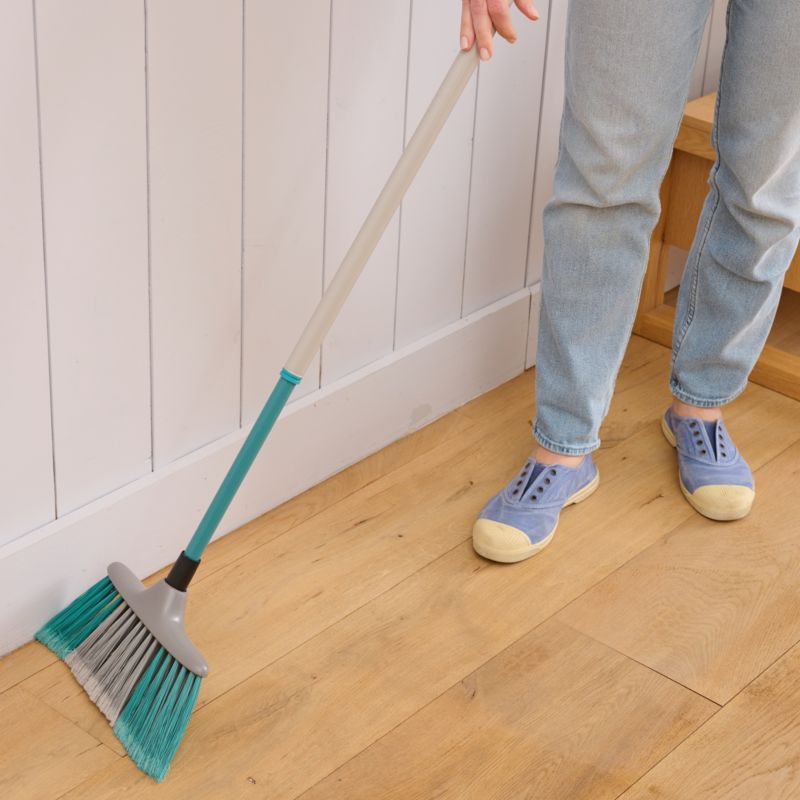 GoodHome teleskopisk kosteskaft 1,2 - 1,5 m