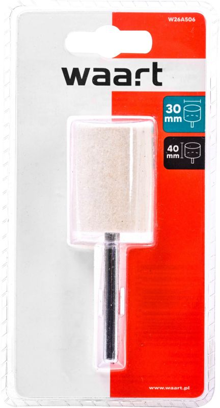 Cylindriske filcaksler Waart 30 x 40 mm