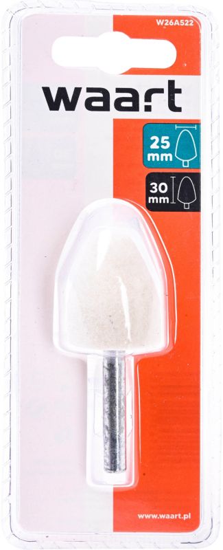 Cylindrisk-konisk filcspindel Waart 25 x 30 mm