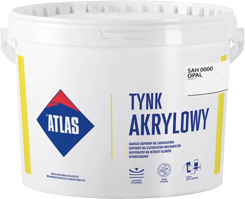 Akryl puds Atlas SAH 0000 opal 25 kg