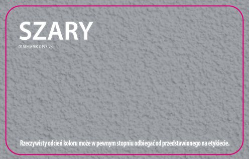 Atlas Gemini R silikonepuds i grå, 25 kg