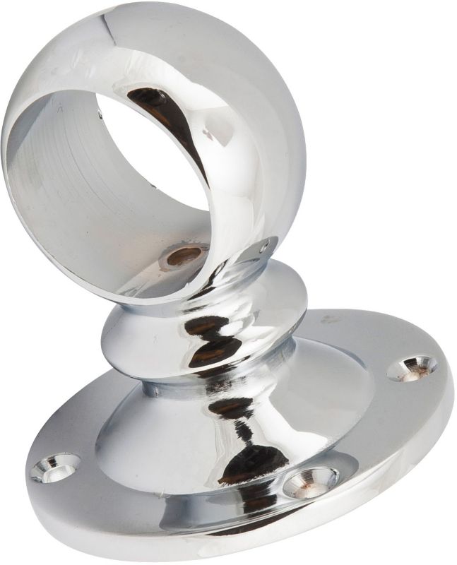 Gennemgående afstandshåndtag til garderobe, Ø 25 mm