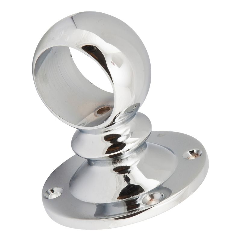 Gennemgående afstandshåndtag Ø 32 mm i krom