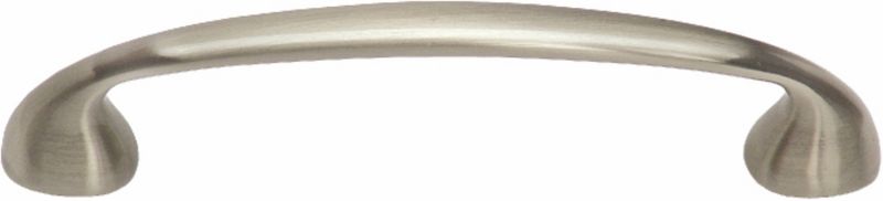 Møbelgreb Gamet med 96 mm afstand i børstet nikkel