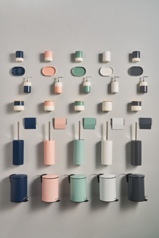 GoodHome Koros papirholder i marineblå