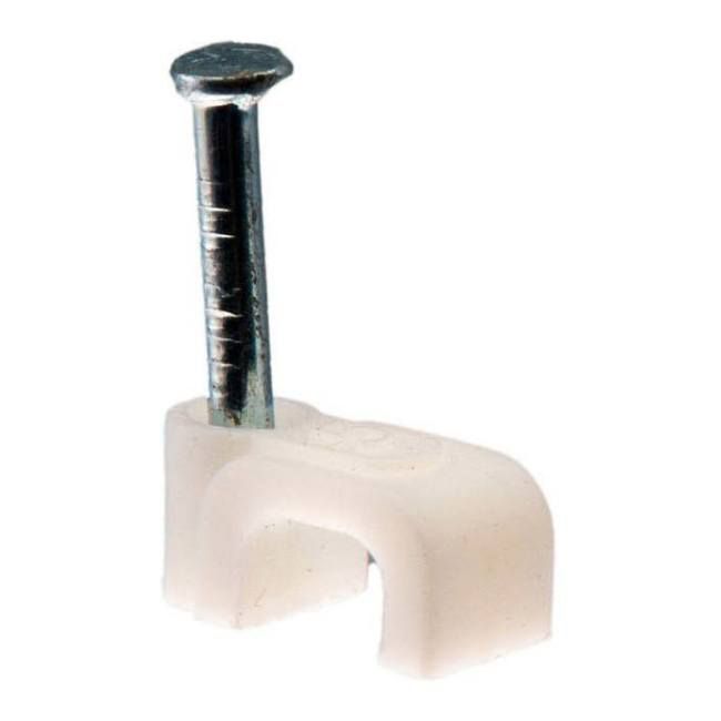 Runde kabelholdere Elgotech 4 mm 25 stk.