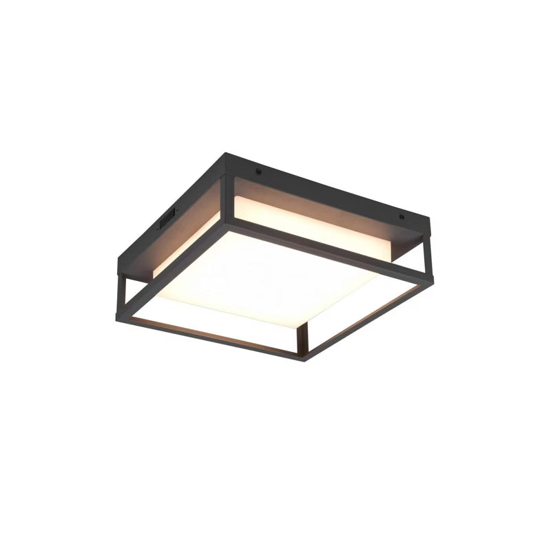 Udendørs Loftlampe LED 14W 30 cm Grå IP54