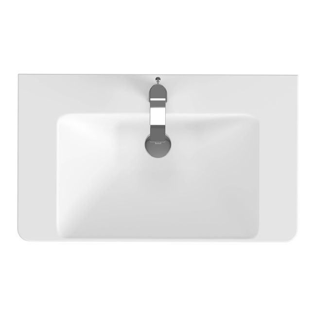 Cersanit Mille 80 cm keramisk møbelvask