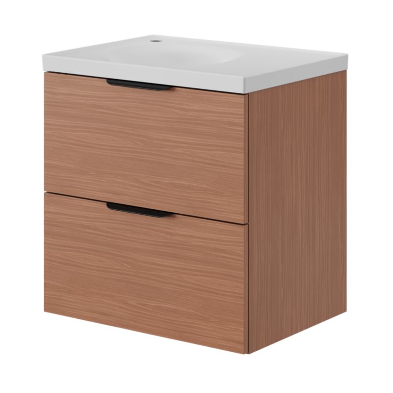 GoodHome Kentia møbelvask 60 cm hvid