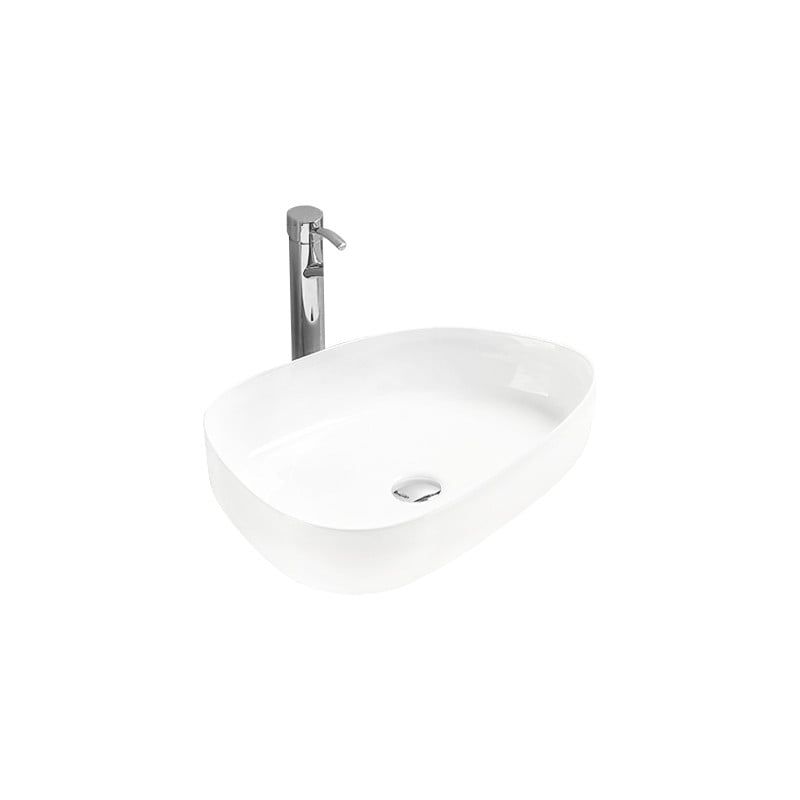 Mexen Chiara bordmonteret vask 54 x 39 cm hvid 1 stk.