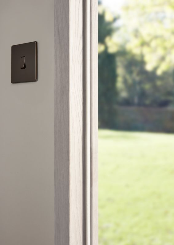 Diall tætningsliste profil D 6 m hvid