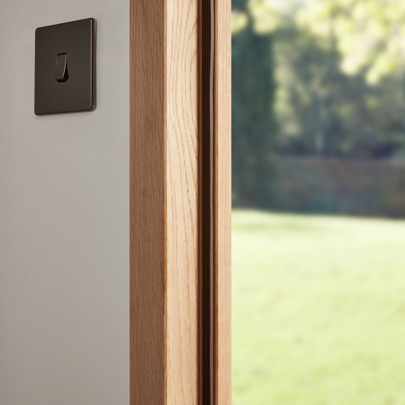 Diall tætningsliste profil K 6 m 9 mm brun