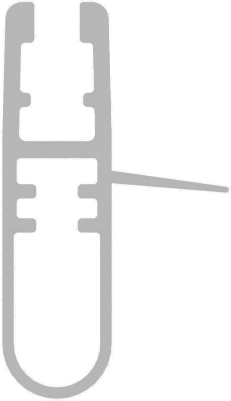 Tætning til Arkell brusevæg 4 mm