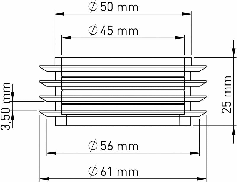 Underputningspakning til WC-tilførselsrør Tycner