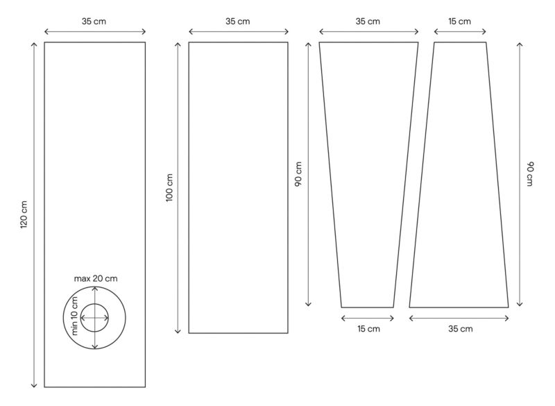 Universal vinduesforsegling til klimaanlæg fra GoodHome