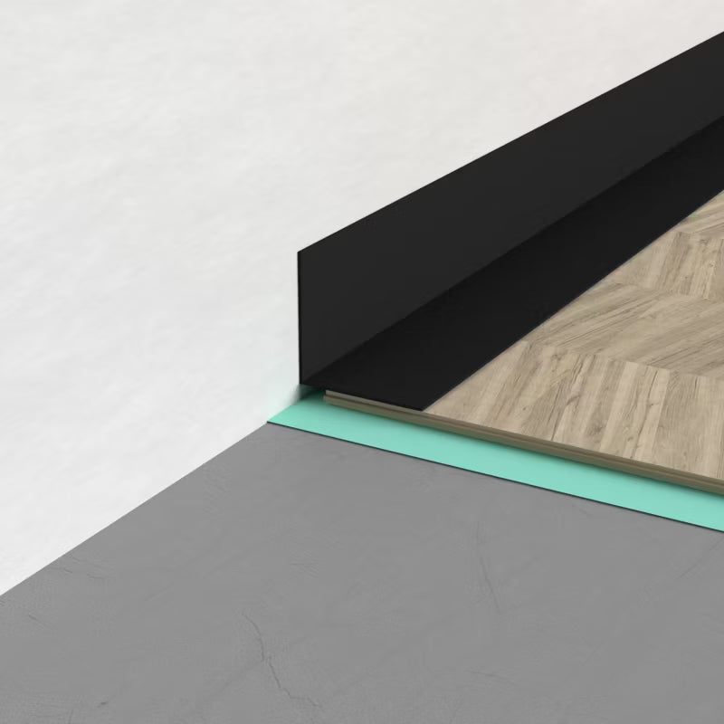 Vinkelprofil Hård PVC 35x18 mm L-Profil 735-KT