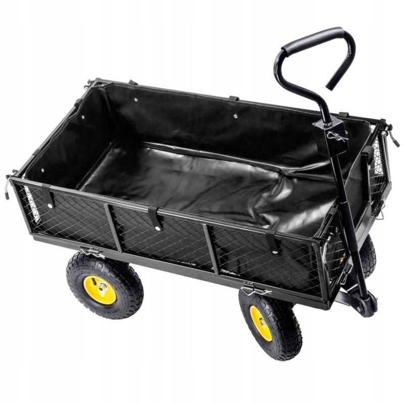 KADAX havevogn transportvogn med presenning 300 kg stor 1 stk.