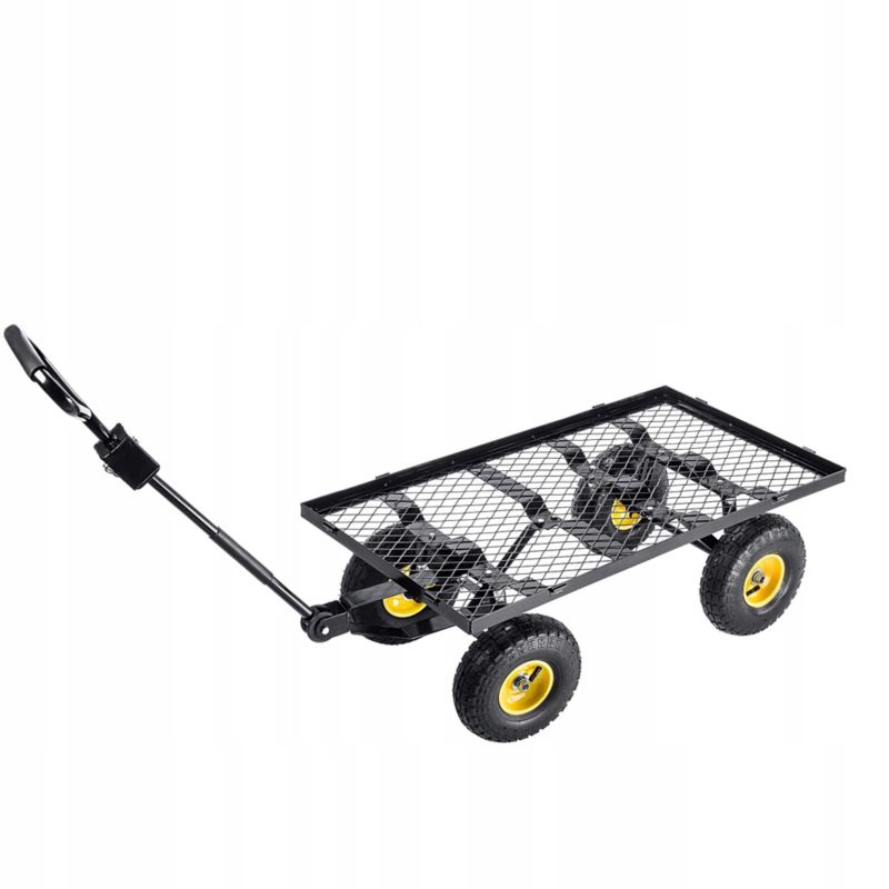 KADAX havevogn transportvogn med presenning, stor, 450 kg, 1 stk.