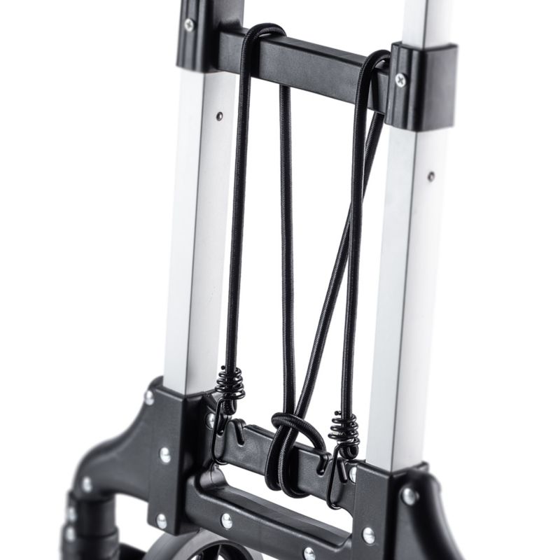 KADAX transportvogn sammenklappelig aluminiumsramme flad stærk 70 kg let 1 stk.