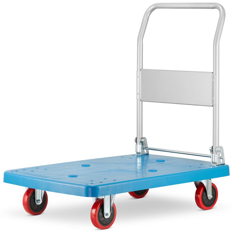 Sammenklappelig lager- og transportvogn med platform, 300 kg, 1 stk.