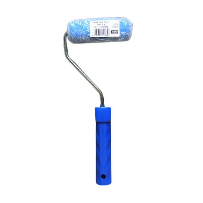 Flock-malerulle med håndtag 10 cm