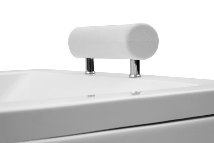 Corciano Nicole fritstående badekar 170 x 70 x 52 cm hvid akryl 1 stk.