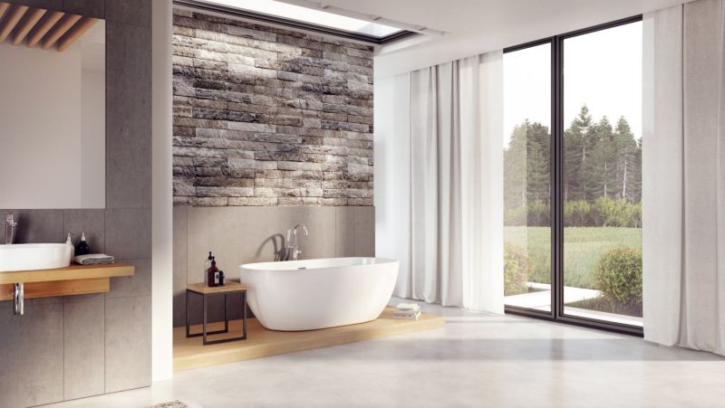 Fritstående badekar med kromafløb og overløb Ravak FREEDOM Q 169x80 hvid 1 stk