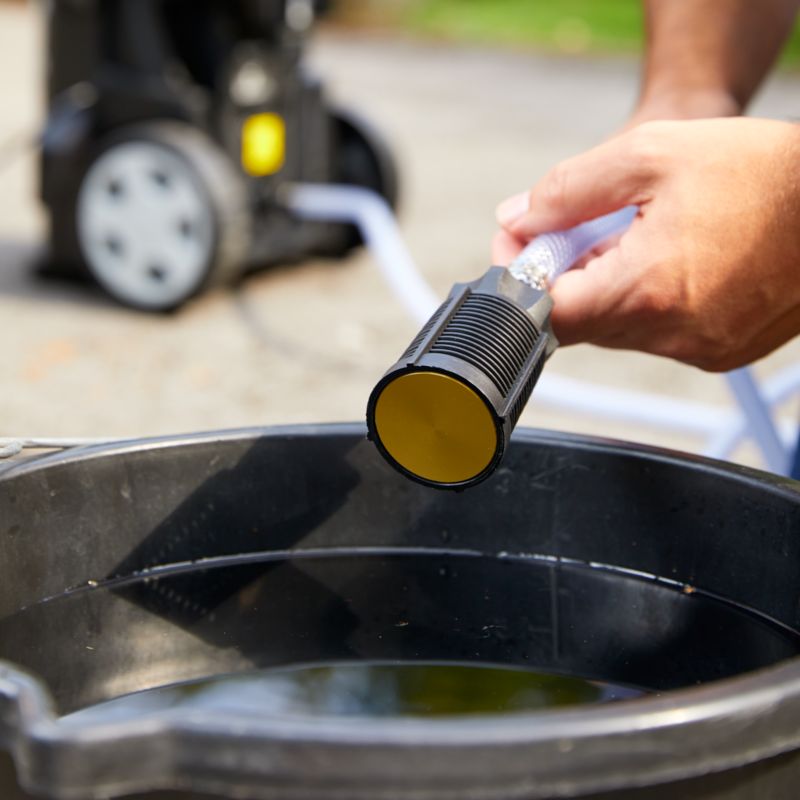 Tilslutningsslange med ventil MacAllister