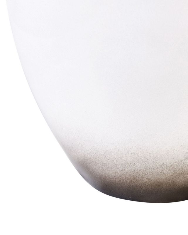 Dekorativ vase Baeza keramik hvid 1 stk.