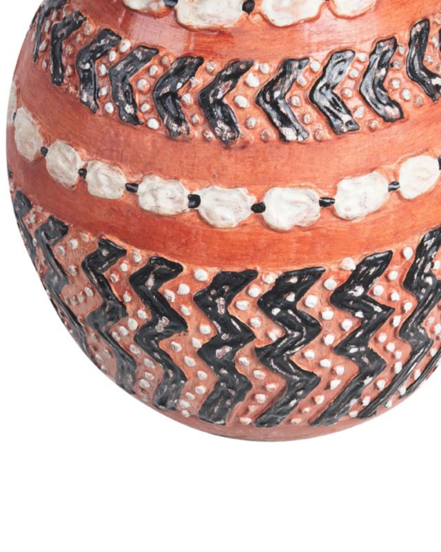 Dekorativ vase Kumu keramik brun 1 stk.