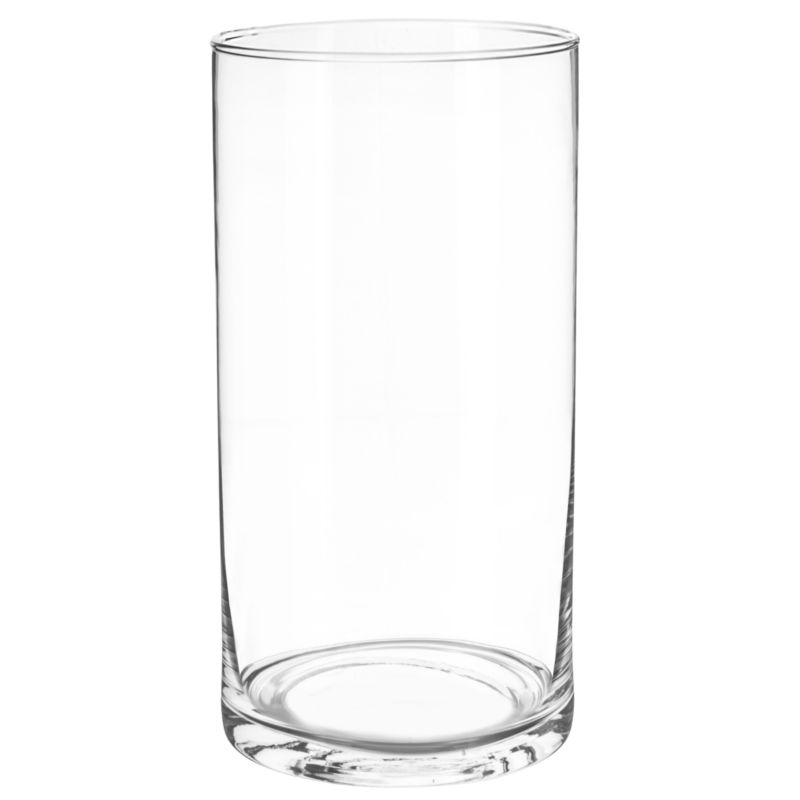 Direct Home and Garden cylinder vase i transparent glas