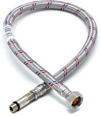 Fil Nox Industrias Mateu Griferias fleksibel slange M8 W3/8" 60 cm