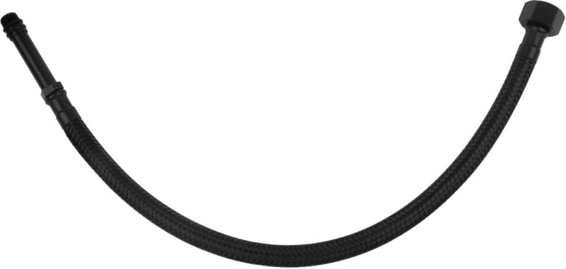 Tycner slange M10 x 3/8" 40 cm sort