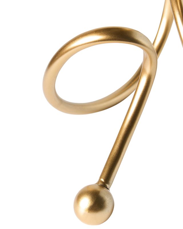 Arouca metallysestage 40 cm guldfarvet 1 stk.