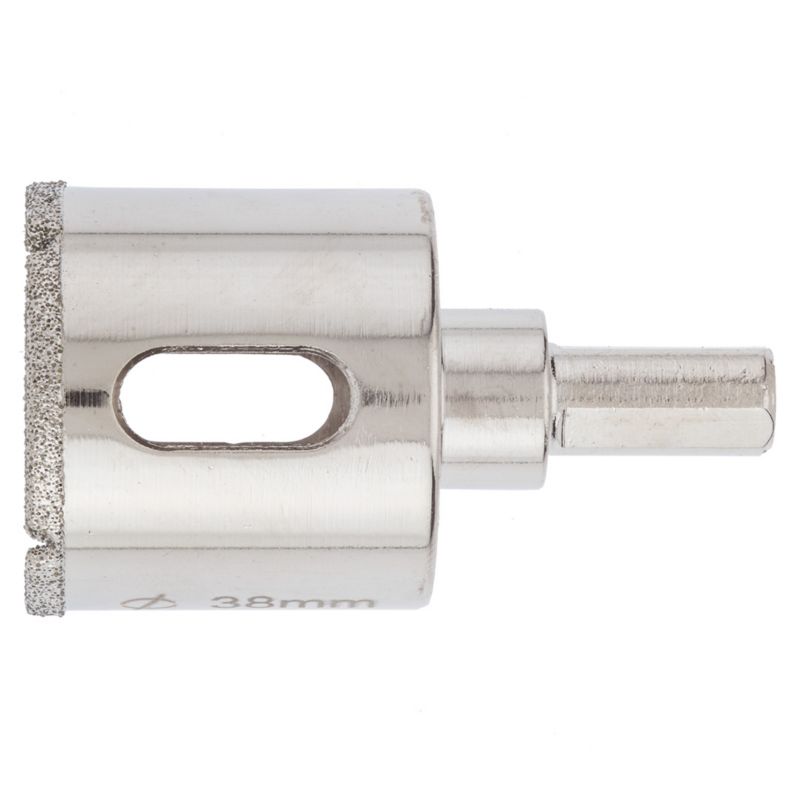 Diamantbor GRAPHITE 38 mm til klinker, granit og marmor, 1 stk.