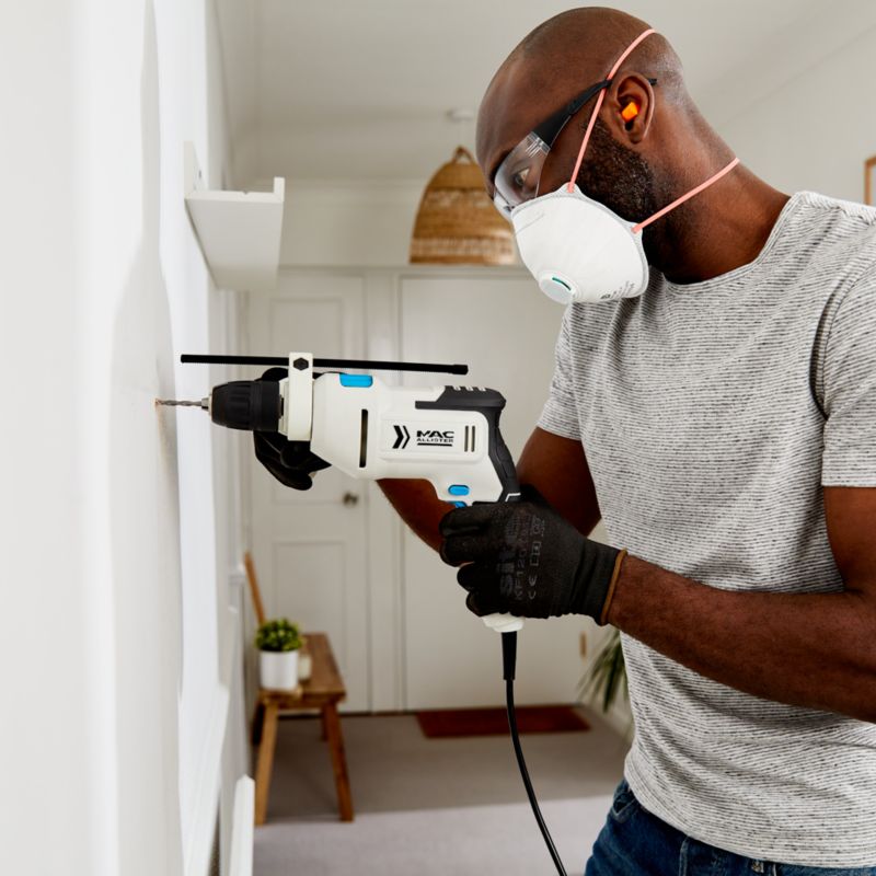 MacAllister slagboremaskine 600 W grå