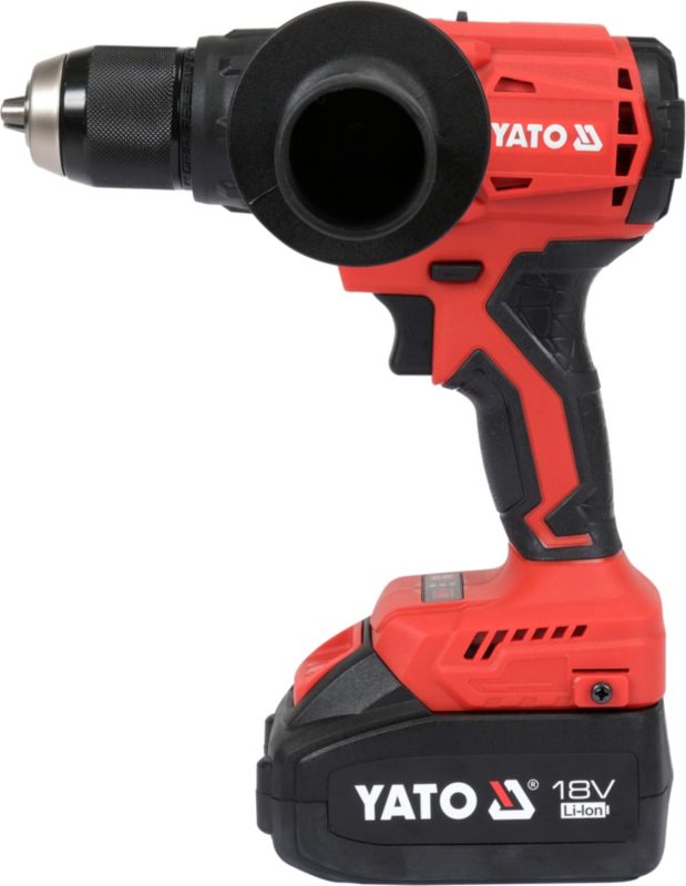 Yato 18 V slagboremaskine og skruemaskine 120 Nm med 2 x 4 Ah batterier