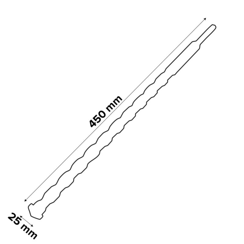 SDS-plus universal borehammerbor 25 x 450 mm til beton