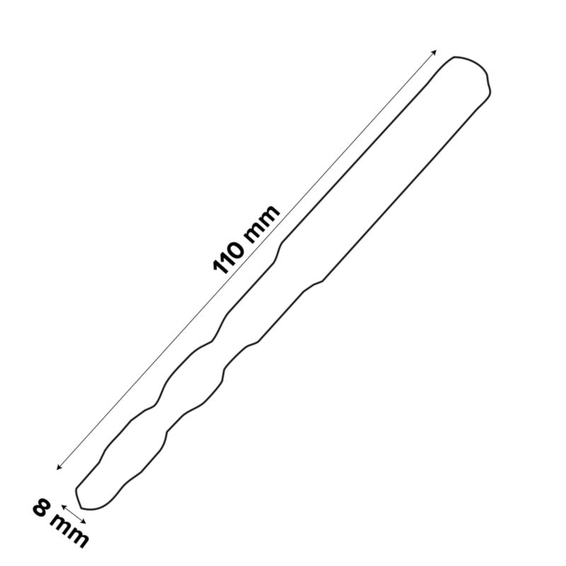 SDS-plus universal borehammerbor 8 x 110 mm til beton