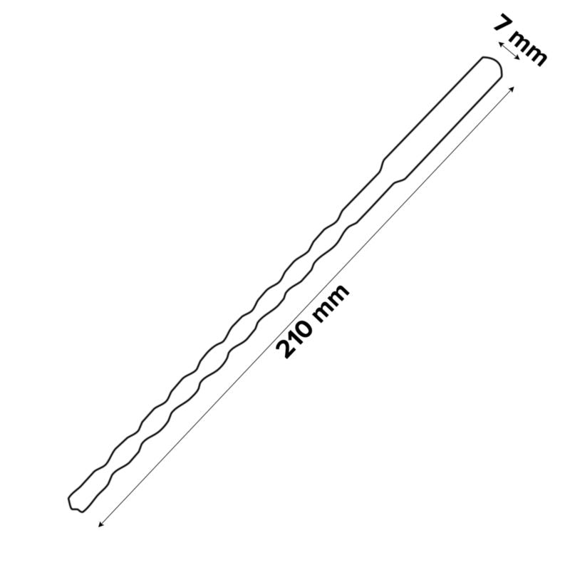 SDS Plus-bor Erbauer 7 x 210 mm