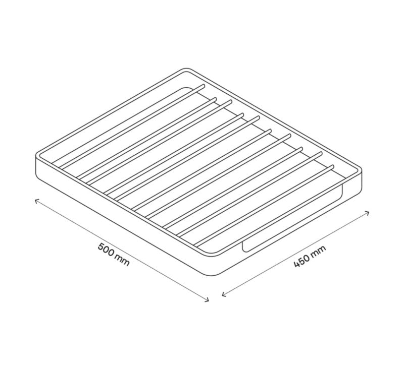 Bukselæg til korpus 45 x 50 cm GoodHome Atomia