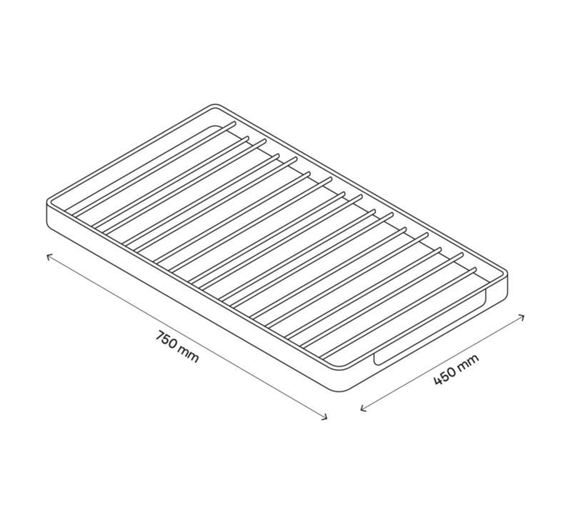 Buksestativ til korpus 45 x 75 cm GoodHome Atomia