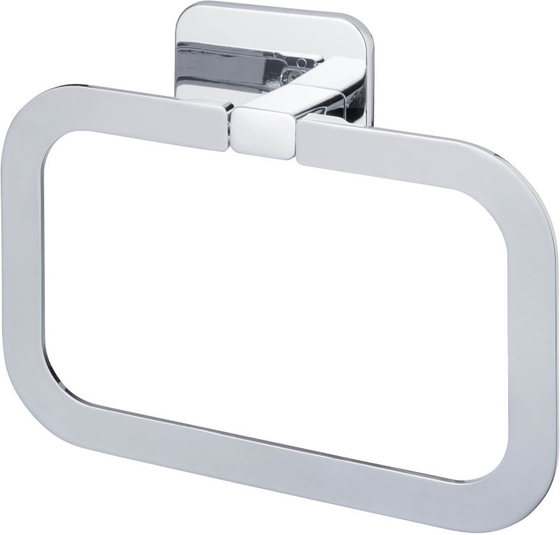 Oval håndklædeholder Bisk Tore krom
