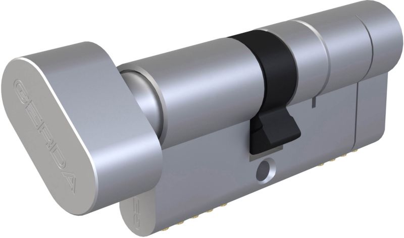 Cylinderlås 50 mm Nikkel | 5902203381809