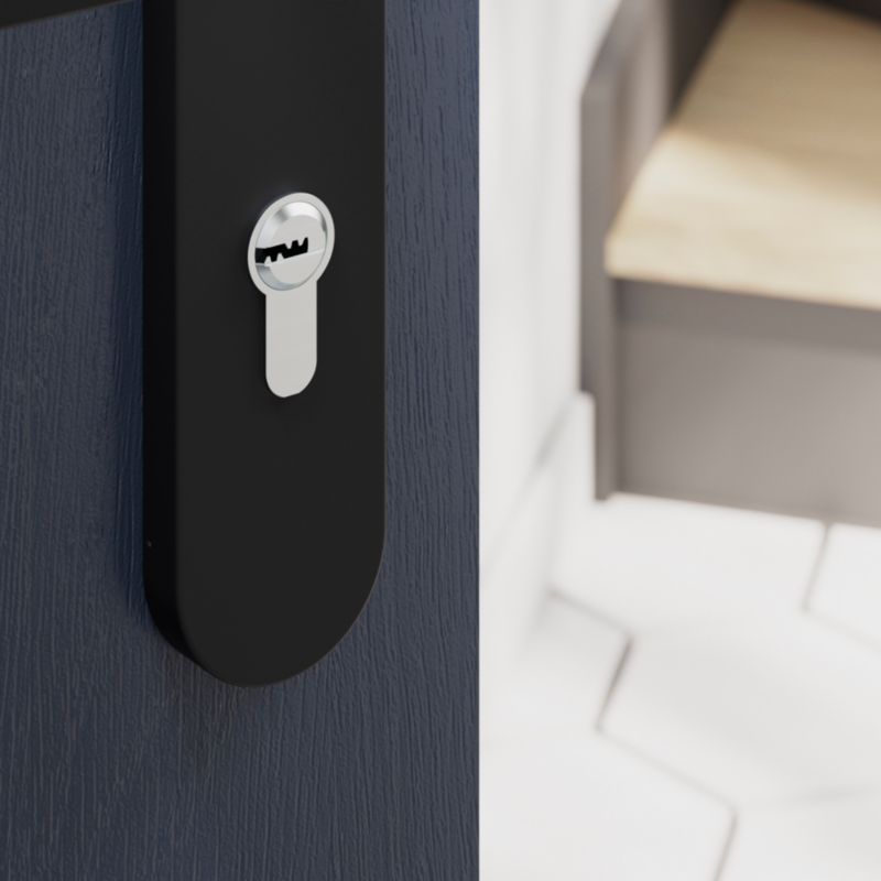 Cylinderlås 26 x 35 mm Nikkel