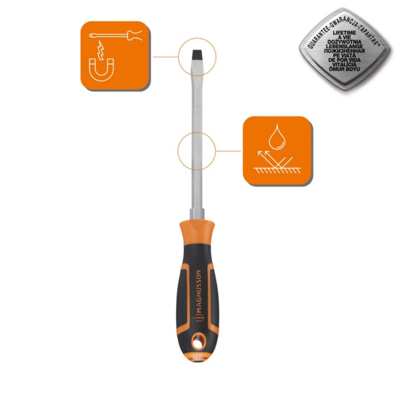 Magnusson fladskruetrækker 150 x 8 mm