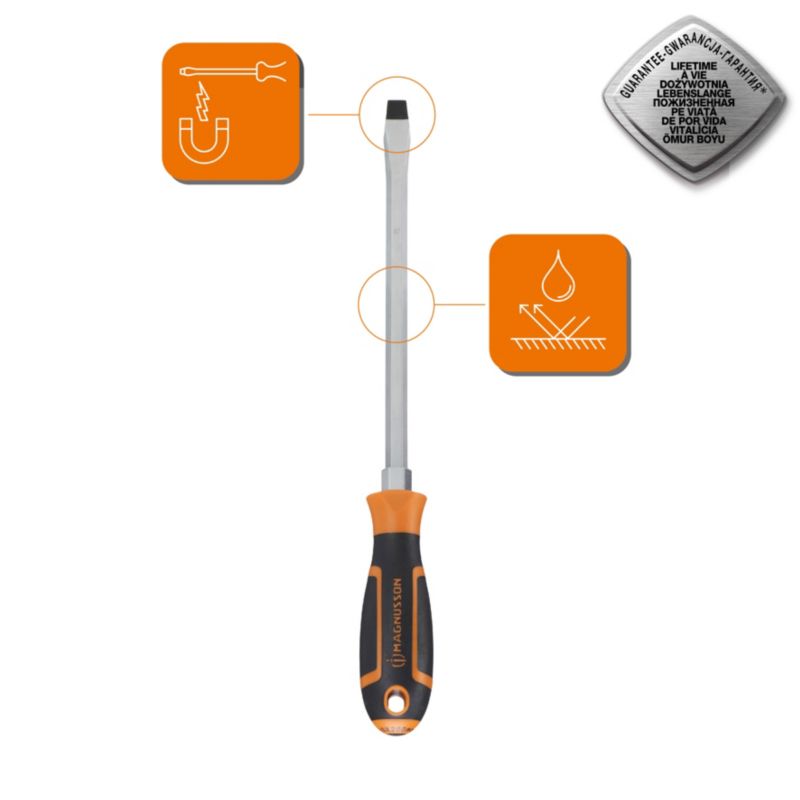 Magnusson fladskruetrækker 200 x 10 mm